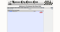 Desktop Screenshot of kcchess.org